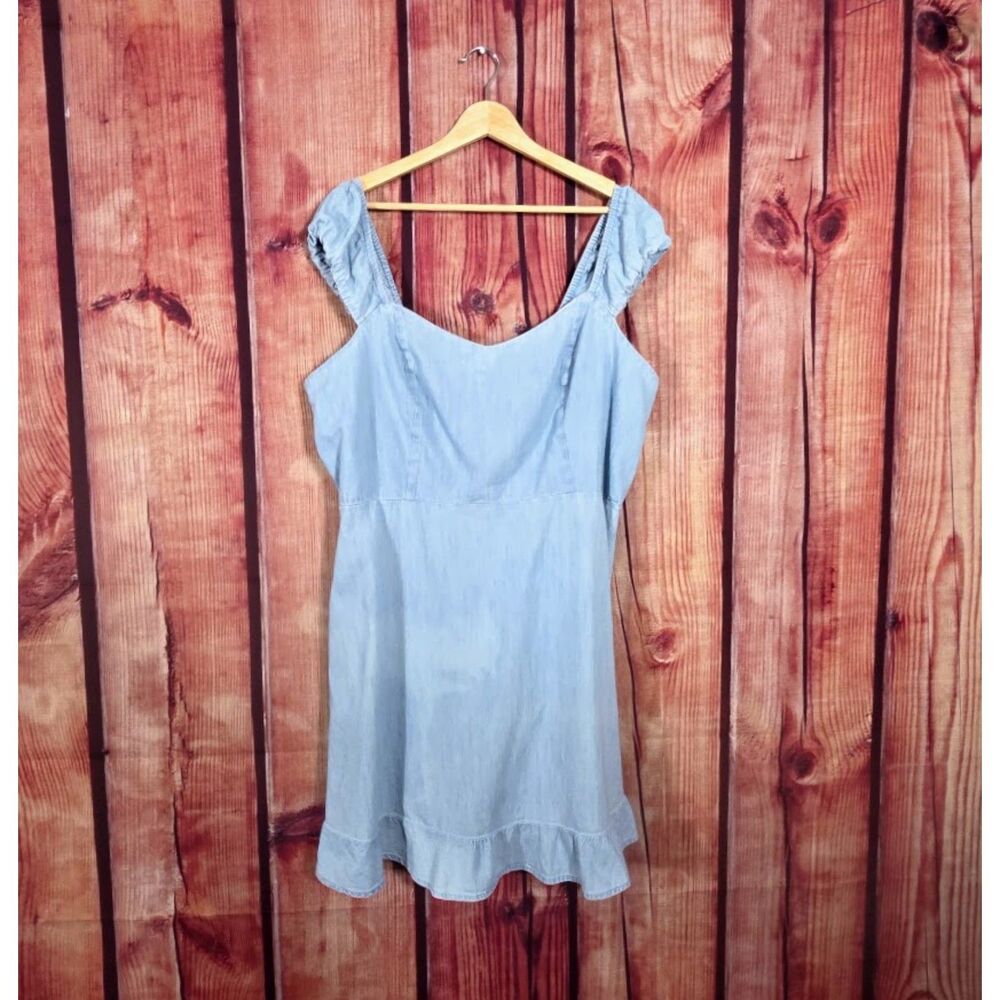 Old Navy Denim Smocked Sundress XL